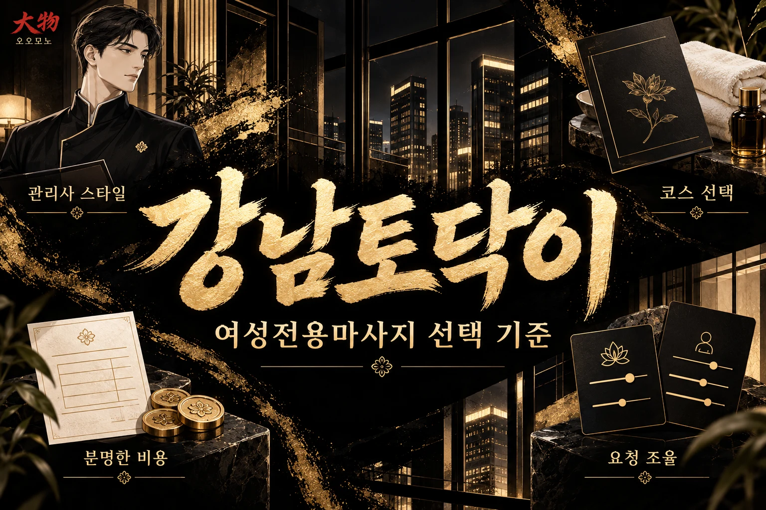 관리사 스타일, 코스, 비용, 요청 조율로 살펴보는 강남 여성전용마사지 선택 기준