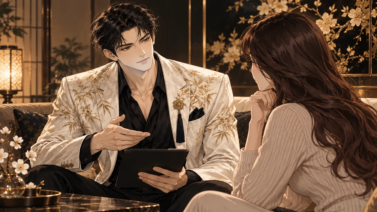 청라의 집·숙소에서 관리 방식을 상담하는 브랜드 일러스트